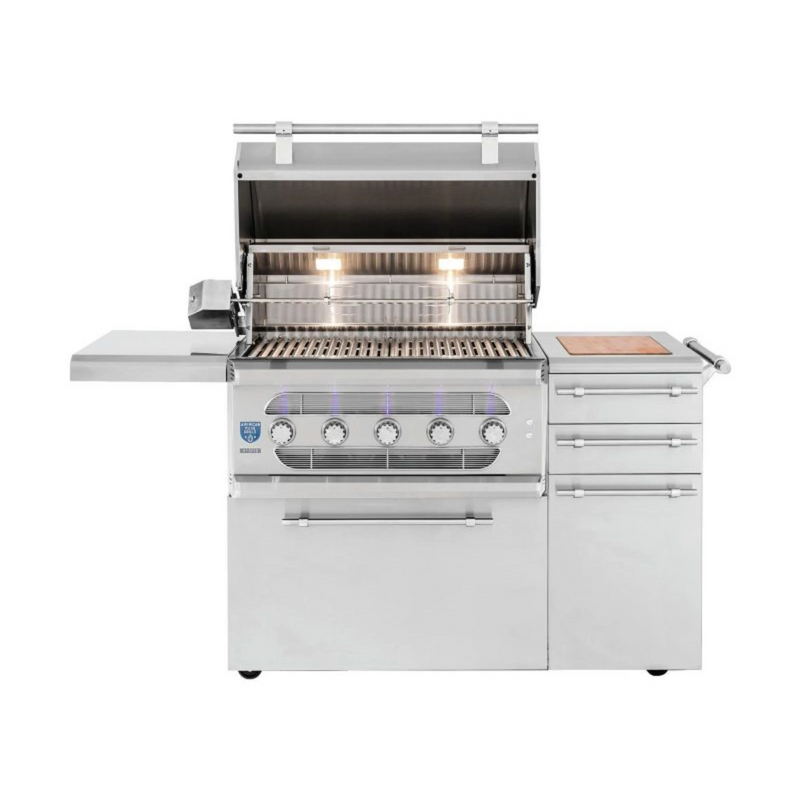 American Made Grills Muscle 36-Inch Freestanding Hybrid Grill | GW STORE