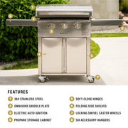 Blackstone 28-Inch Griddle with Cabinet | GW STORE