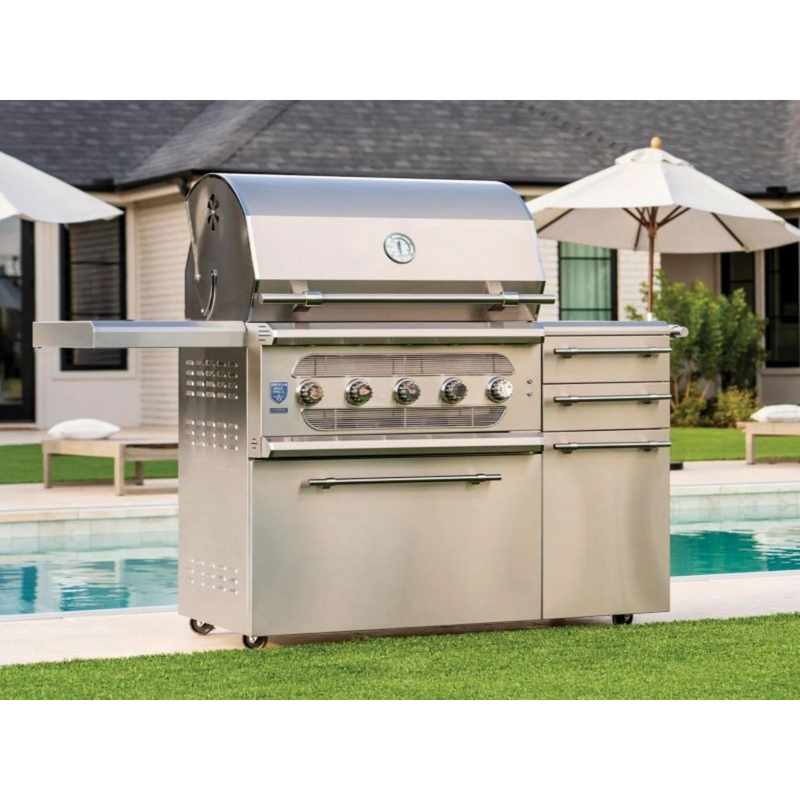 American Made Grills Muscle 36-Inch Freestanding Hybrid Grill | GW STORE