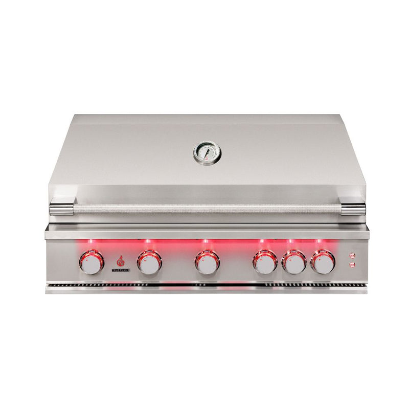 TrueFlame 40" 5 Burner Built-in Gas Outdoor Grill