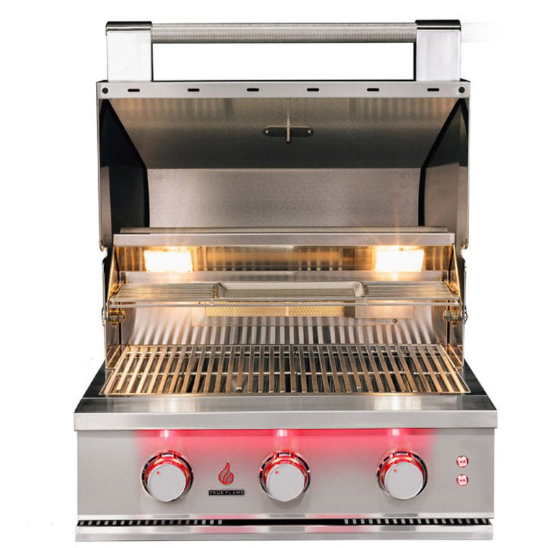 True Flame 25" 3 Burner Built-in Gas Grill