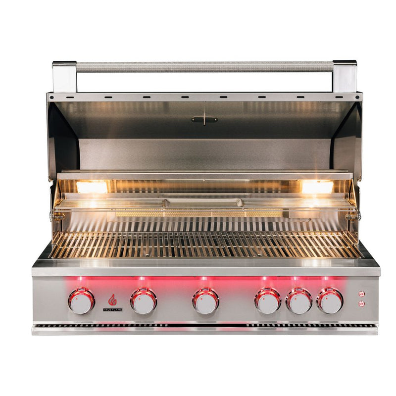 TrueFlame 40" 5 Burner Built-in Gas Outdoor Grill
