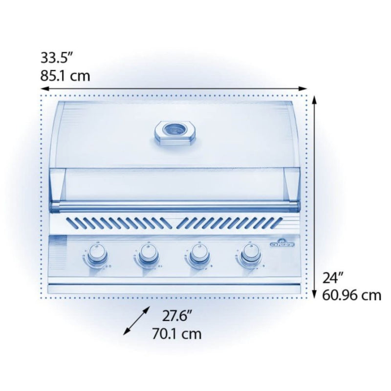 Napoleon Built-in 500 Series 4-Burner Gas Grill