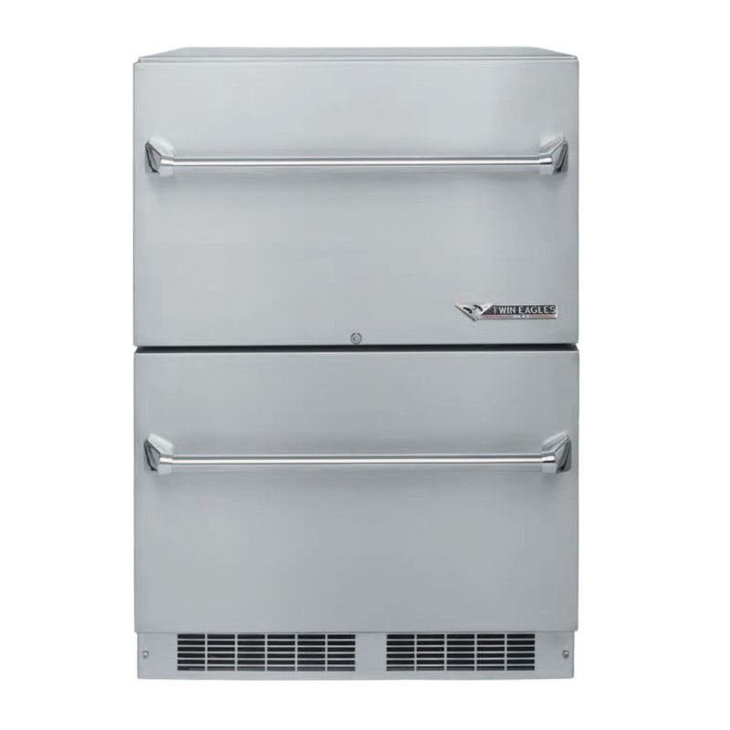 Twin Eagles 24-Inch Refrigerated Double Drawer
