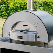 Alfa Classico 2 Pizze Freestanding Grey Pizza Oven | GW STORE