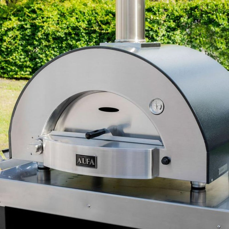 Alfa Classico 2 Pizze Freestanding Grey Pizza Oven | GW STORE