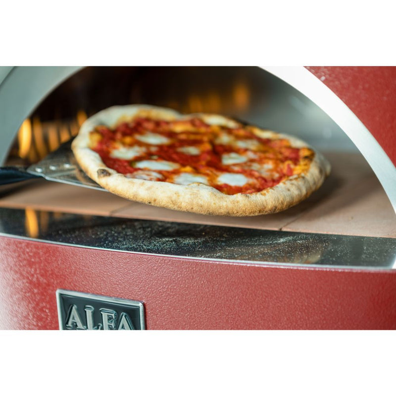 Alfa Moderno Ruby Red 3 Pizze Freestanding Gas Pizza Oven