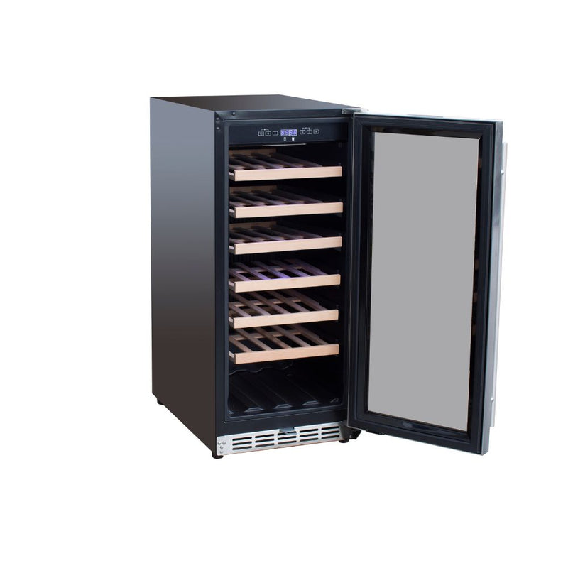 TrueFlame AMD-RFR-15W Outdoor Rated 15" Wine Cooler