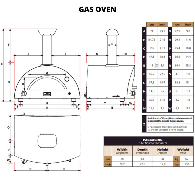 Alfa Moderno 1 Pizza Oven