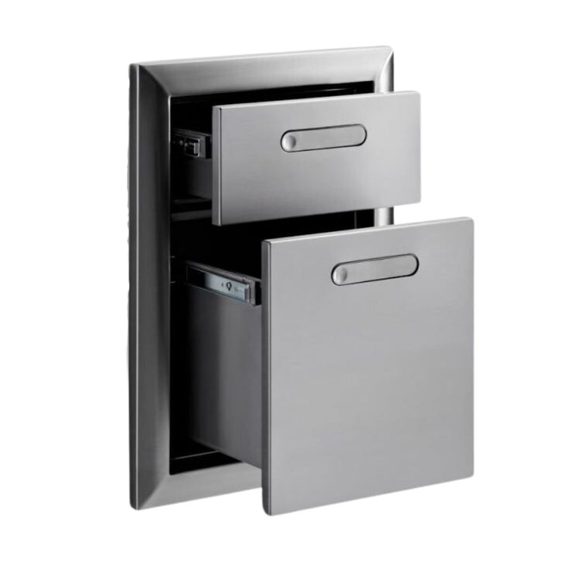 Lynx LDW16-4 Stainless Steel 16-Inch Double Drawers