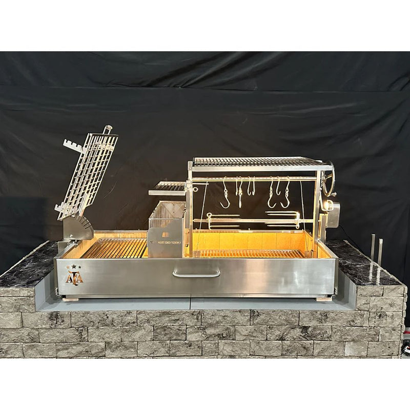 Tagwood BBQ50SS-PRO BBQ Stainless Steel Rotisserie Kit | GW STORE