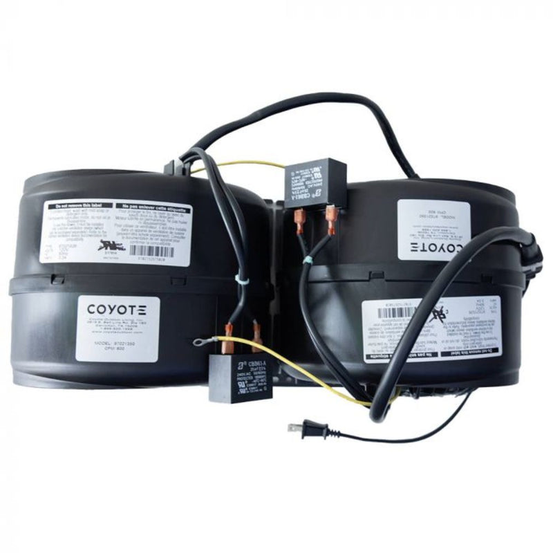 Coyote C1LINER36 36-Inch Stainless Steel Outdoor Hood Insert w/ Internal 1200 CFM Blower Motor