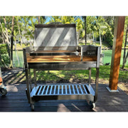 Tagwood BBQ Argentine Gaucho Stainless Steel Freestanding Charcoal Grill | GW STORE