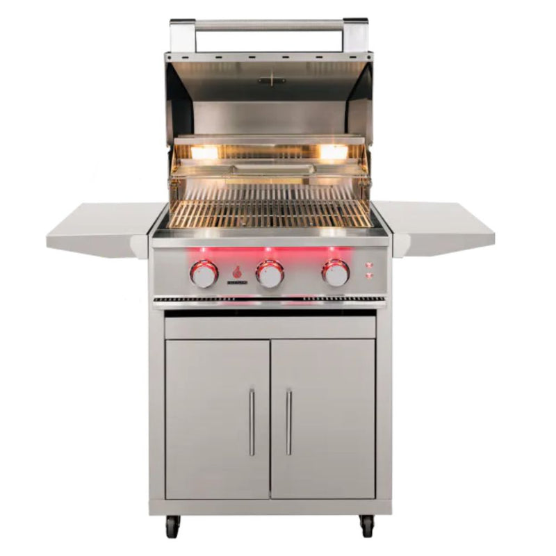 TrueFlame Freestanding 25-Inch Gas Grill With Free Cover