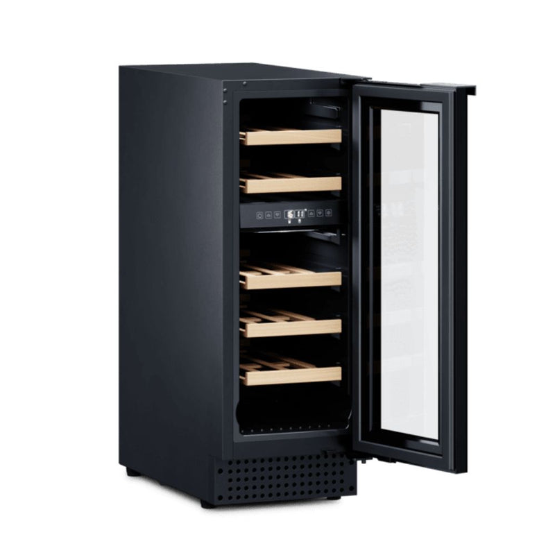 Dometic 12-inch dual-zone freestanding wine cooler, 18 bottles