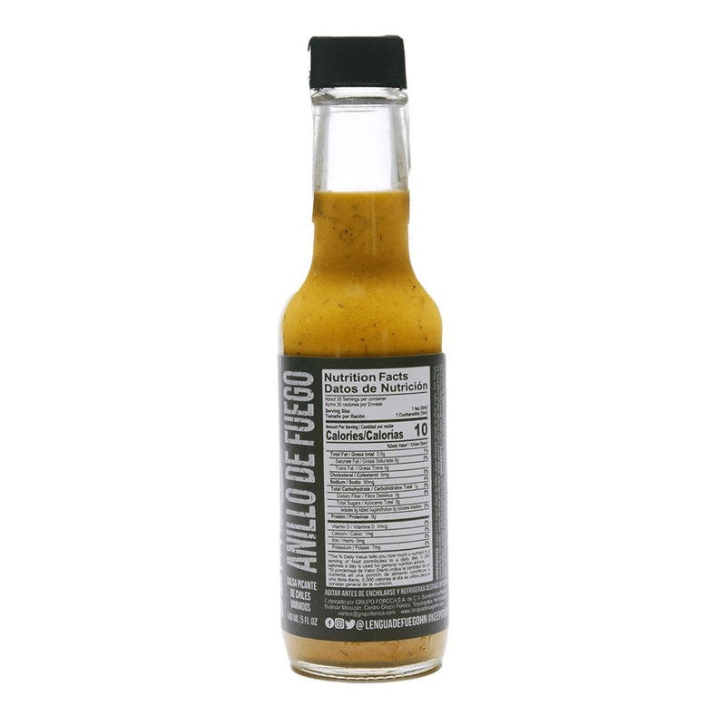 Chile Lengua de Fuego - Anillo de Fuego Hot Sauce