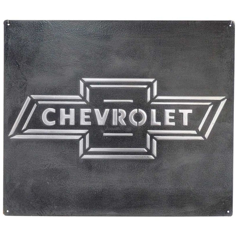 Pallarols Vintage "Chevrolet" Metal Sign, 20x24"