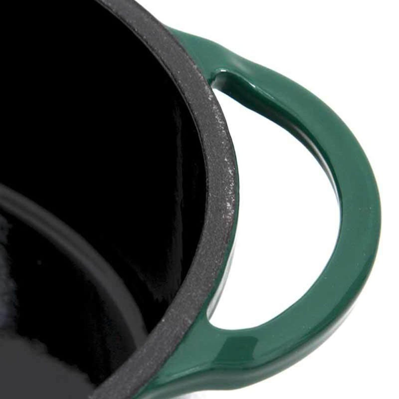 Big Green Egg 117670 Enameled Cast Iron Dutch Oven Oval 5.2L