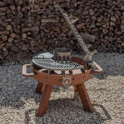 Fogues TX Petit Ram 80 Open Fire Argentine Wood and Charcoal Grill | GW STORE