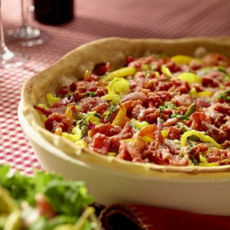 Big Green Egg 112750 Deep Dish Pizza & Baking Stone