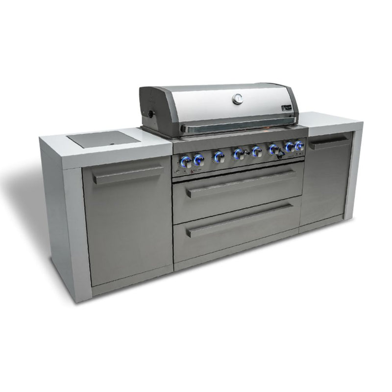 Mont Alpi MAi805-D 6-Burner Deluxe Island