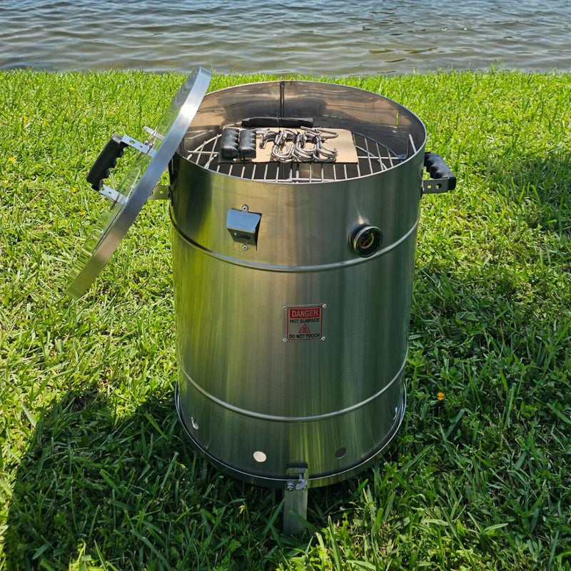 J Barrel Smoker Angus Medium Charcoal Smoker Barrel