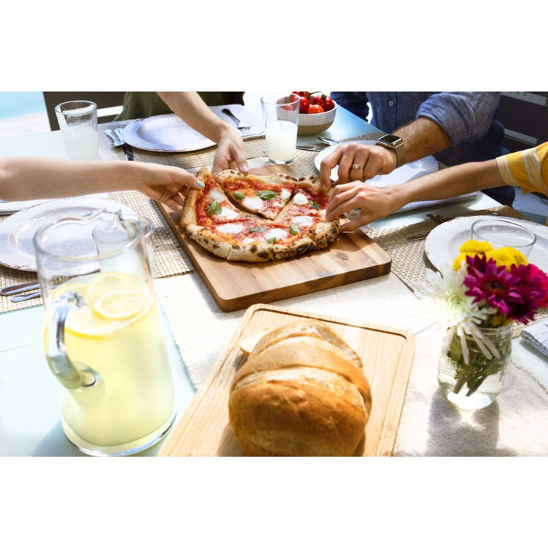 Alfa Moderno Ruby Red 3 Pizze Freestanding Gas Pizza Oven