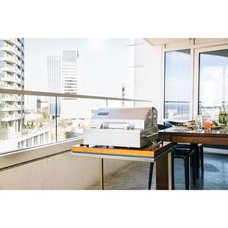 Coyote Stainless Steel Built-In or Table Top Electric Grill