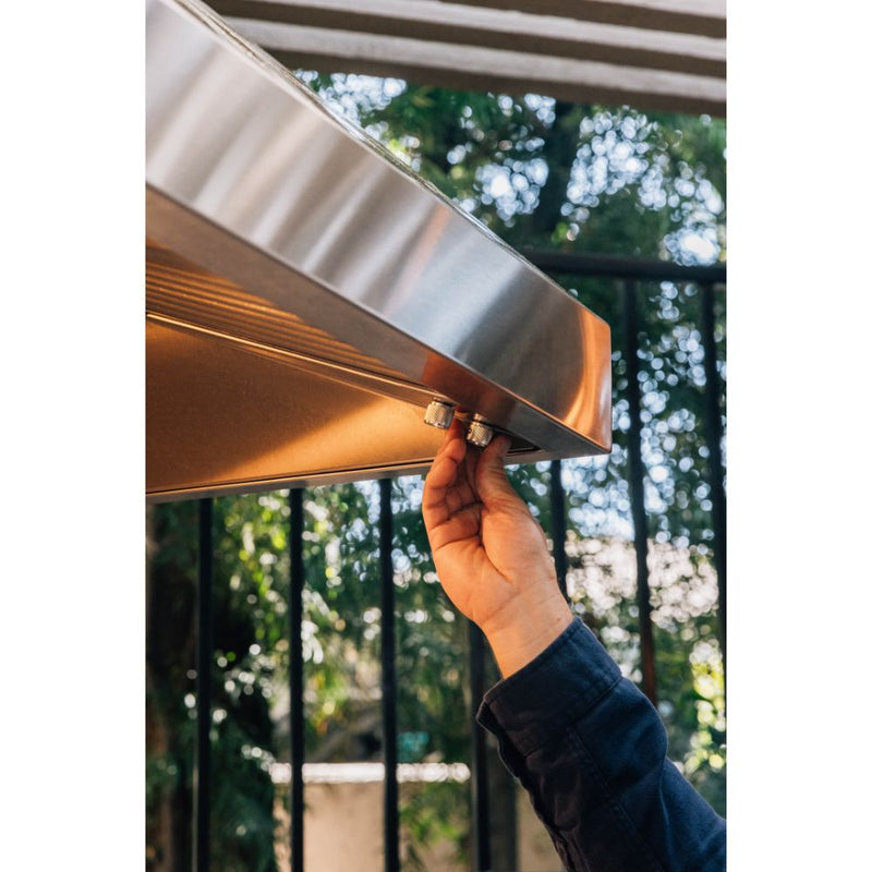 TrueFlame Outdoor Rated 1200 CFM Vent Hood includes 1/2" Mounting Bracket