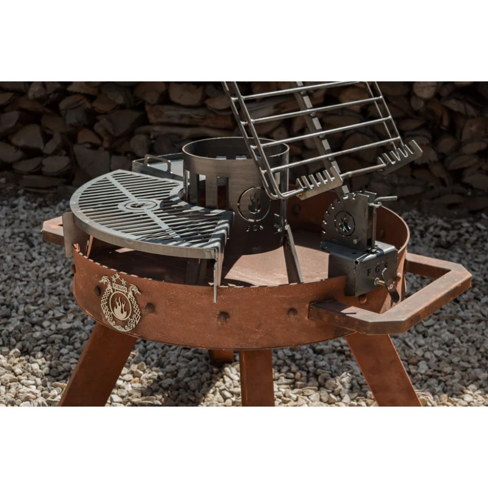 Fogues TX Petit Ram 80 Open Fire Charcoal Grill | Buy at GW STORE