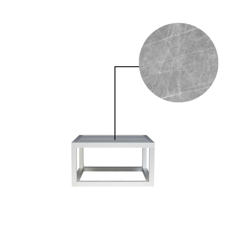 Pampa Living Ushuaia Coffee Table Neo Zaha Stone Silk