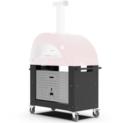 Alfa Wrinkle Black Base for Moderno 3 Pizze Oven | GW STORE