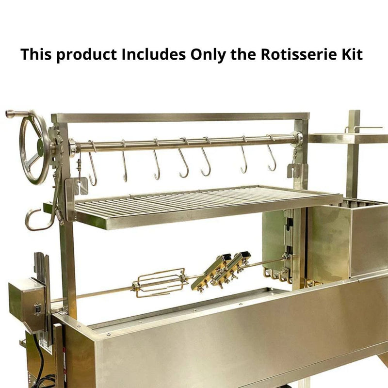 Tagwood BBQ50SS BBQ Stainless Steel Rotisserie Kit | GW STORE