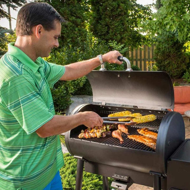 Broil King 493051 Crown 400 Freestanding Pellet Smoker & Grill