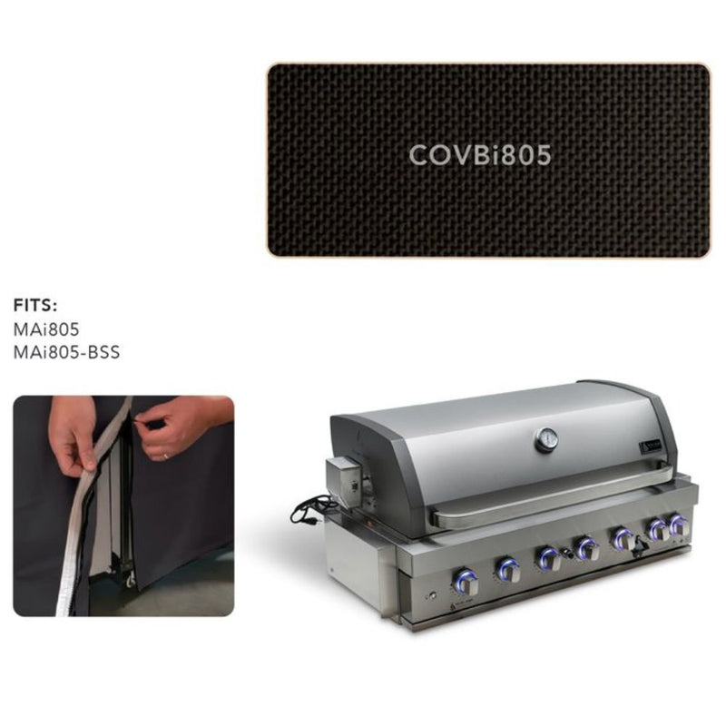 Mont Alpi COVBI805 Cover for 6-Burner Built-in Grill