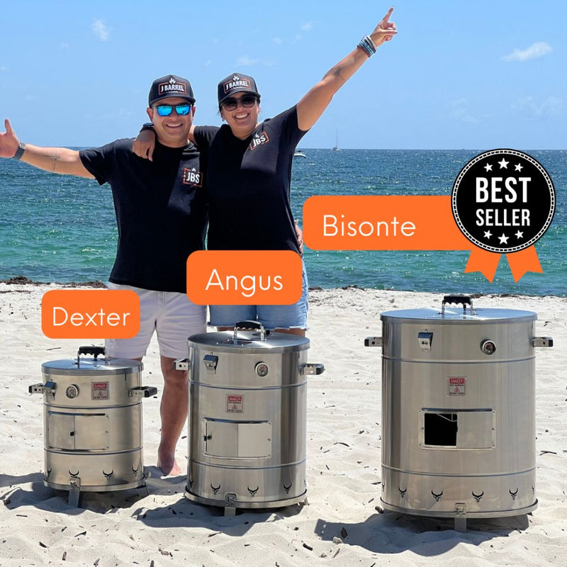 J Barrel Smoker Angus Medium Charcoal Smoker Barrel