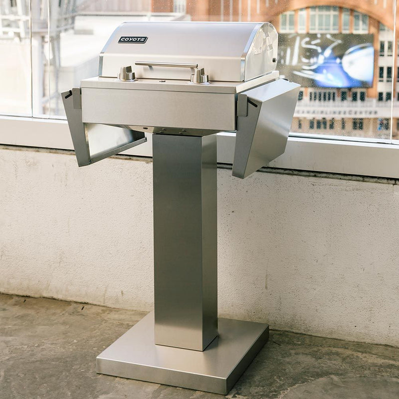 Coyote C1ELCT21 Stainless Steel Electric Grill Pedestal
