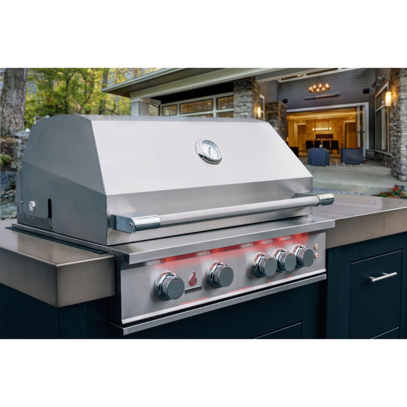 TrueFlame 40" 5 Burner Built-in Gas Outdoor Grill