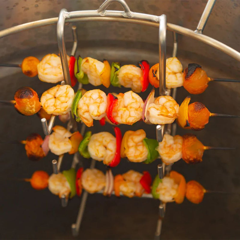 J Barrel Smoker Sausage Tower