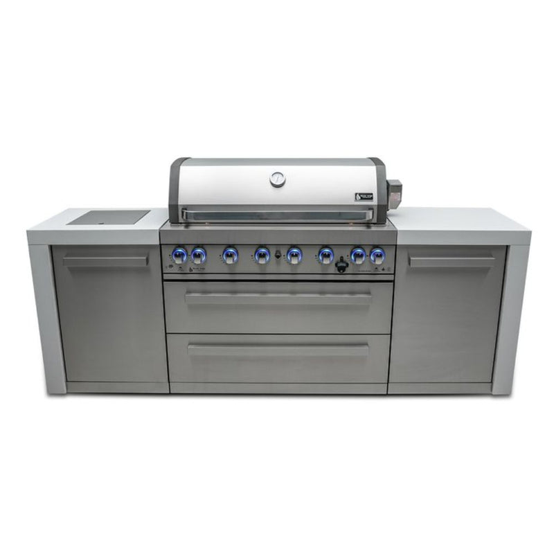 Mont Alpi MAi805-D 6-Burner Deluxe Island