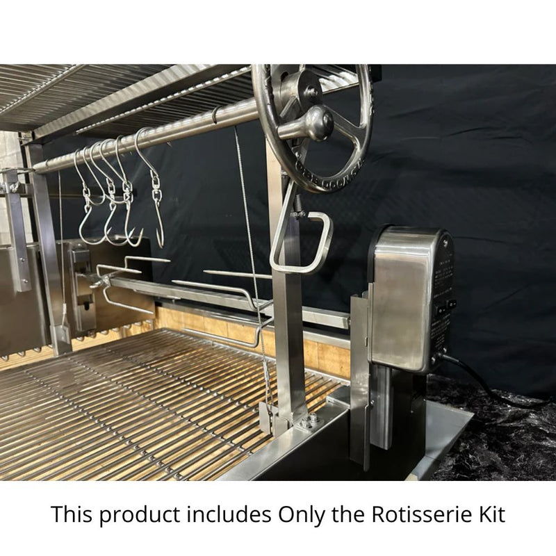 Tagwood BBQ50SS-PRO BBQ Stainless Steel Rotisserie Kit | GW STORE