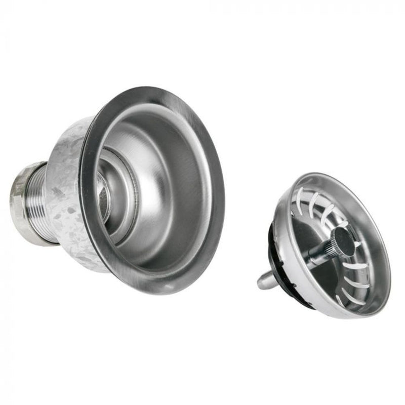 Coyote C1SINK1618 - 16x18-Inches Stainless Steel Universal Mount Drop-In Sink