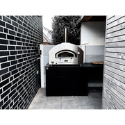Alfa Futuro 4 Pizze Gas-Fired Pizza Oven - Silver Black | GW STORE