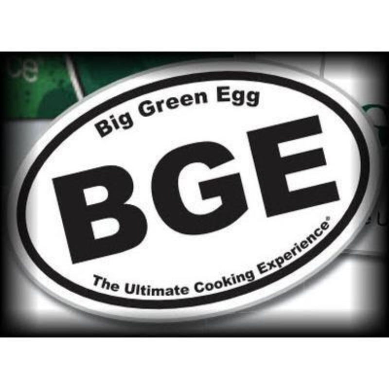 Big Green Egg 112910 Oval Logo Sticker