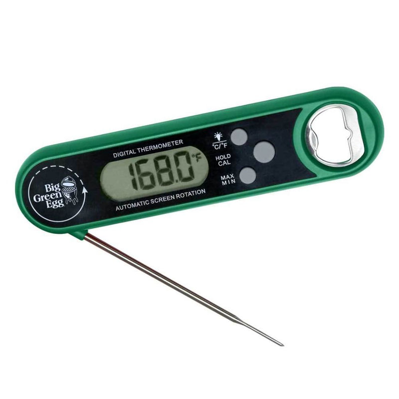 Big Green Egg 127150 Instant Read Thermometer with Bottle Opener