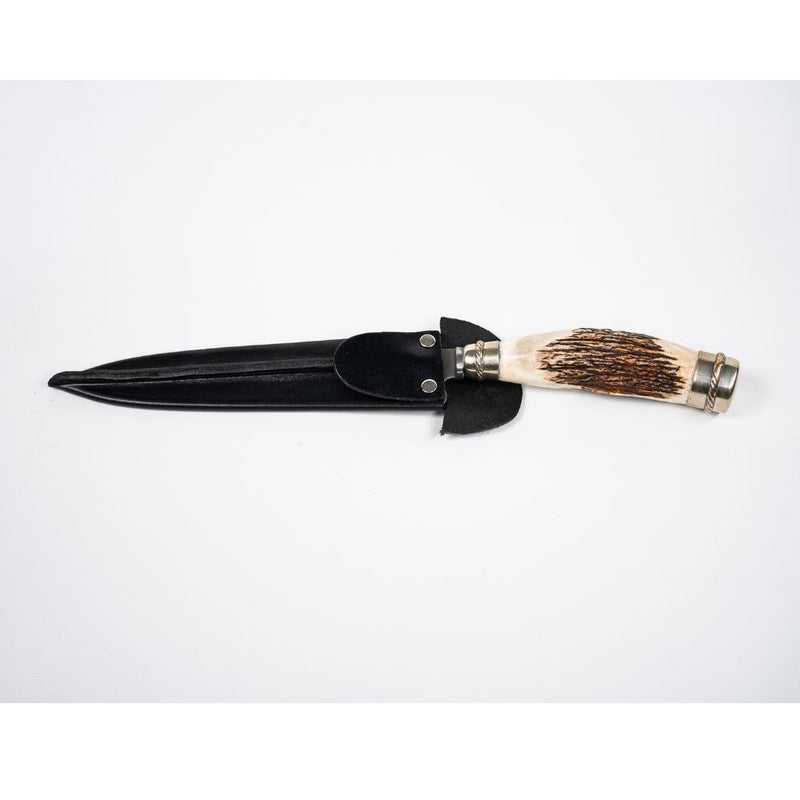 El Cedro Nickel Silver Deer Handle Knife