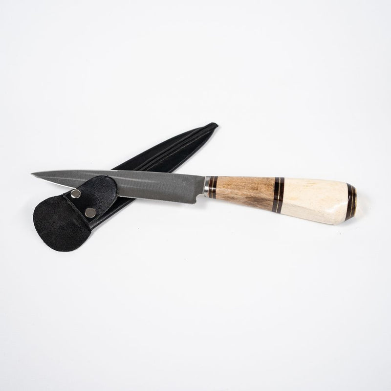 El Cedro Nickel Silver Wood & Bone Handle Knife