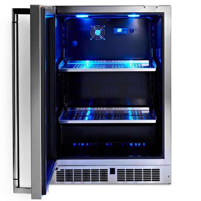 Lynx 24-Inch Outdoor Refrigerator with Glass Door