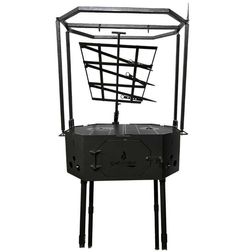 Grill Brothers "House" Freestanding Charcoal Grill