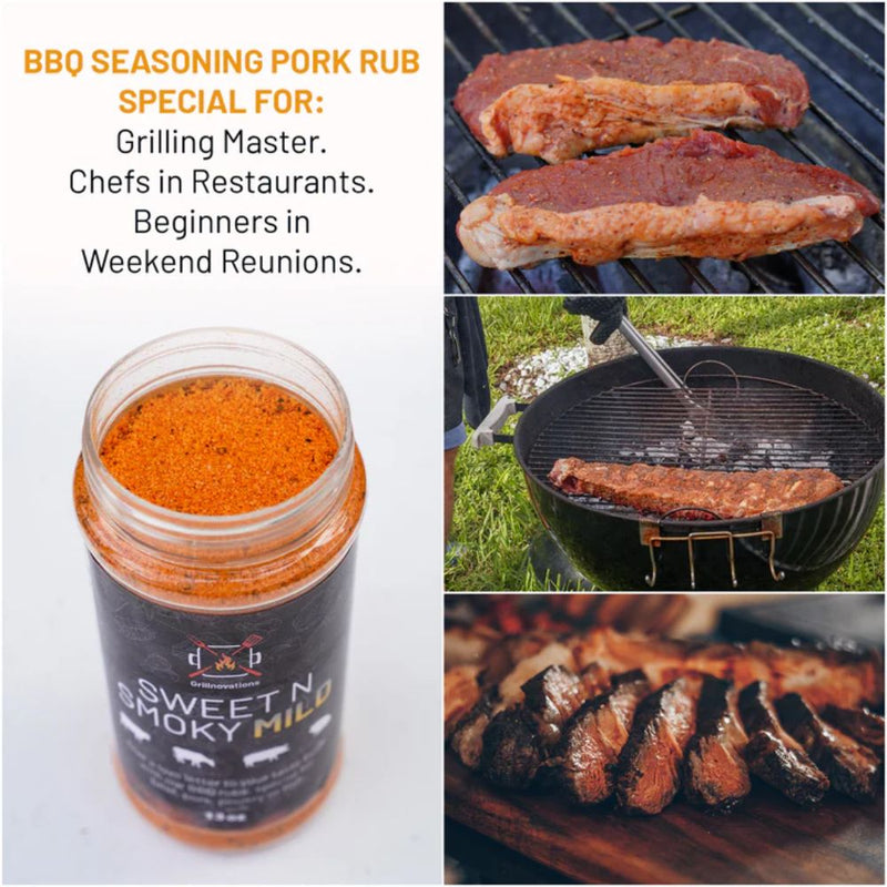 Grillnovations Sweet N Smoky Mild BBQ Rub